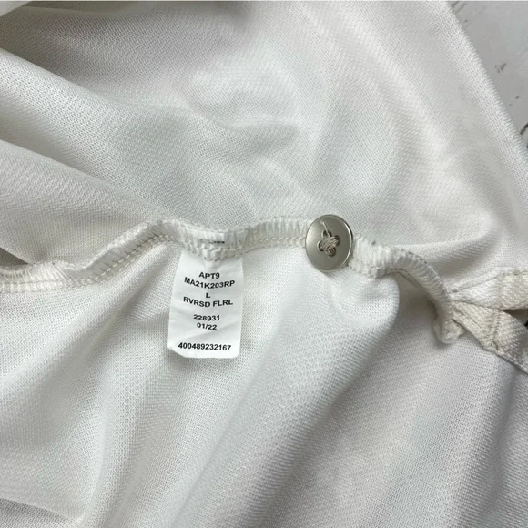 Apt 9 Premier Flex Performance Floral Polo L - Picture 4 of 5